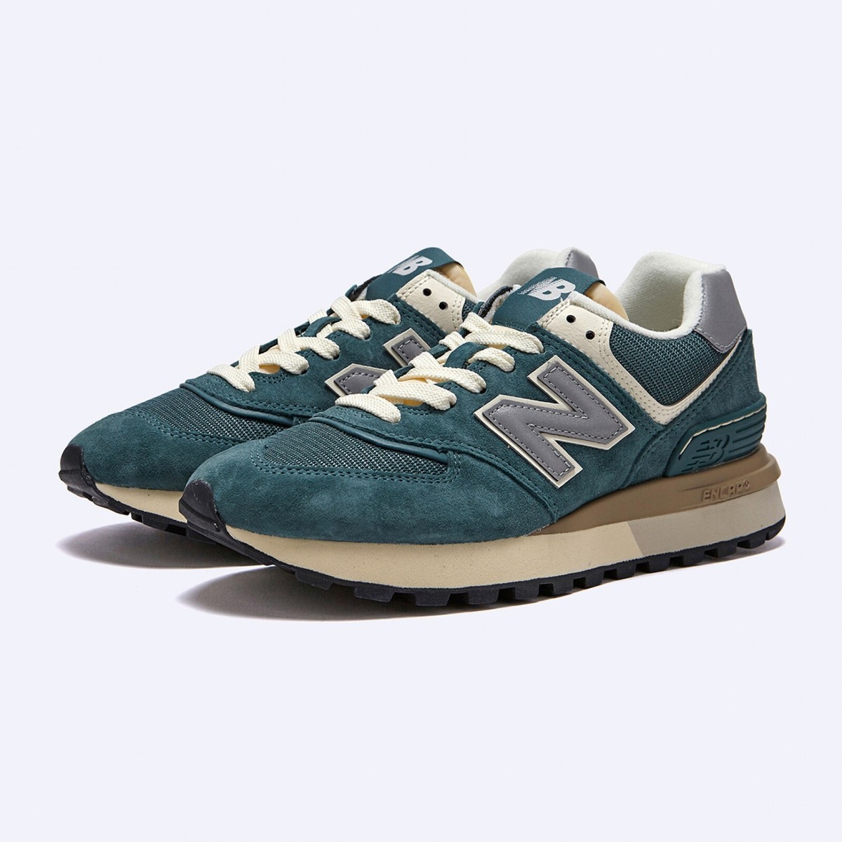 New Balance 574 Legacy Mens Sneakers Green Silver ✓Multiple