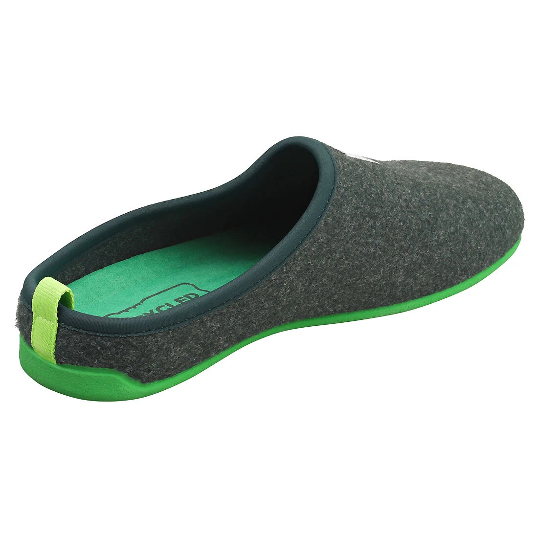 Forest green online slippers