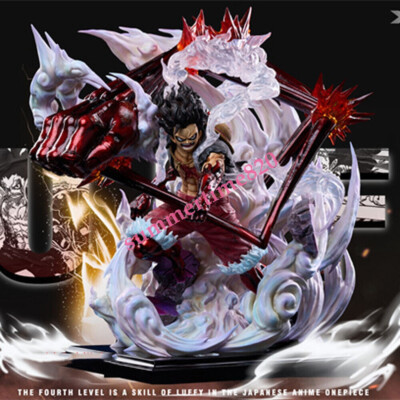 MWZB Studio One Piece Snake Monkey D Luffy Resin Statue in stock H30cm Anime