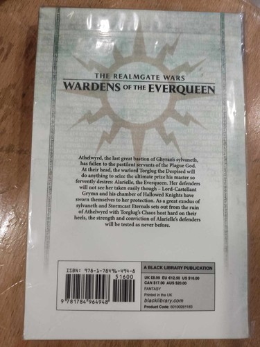Warhammer - Wardens of the Everqueen The Realmgate Wars Soft Cover New - Picture 3 of 5