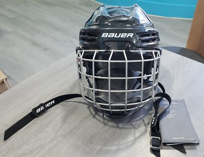 BAUER REAKT 100 YOUTH IMS 5.0 ICE HOCKEY HELMET SMALL BLACK *NOT IN ORIGINAL BOX