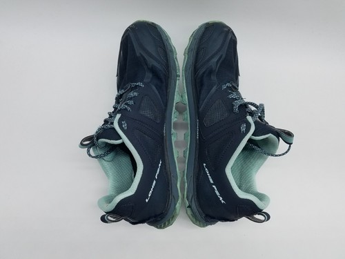 Altra Lone Peak 4.5 Women's Size 11 Trail Running Shoes Blue Gaiter Trap - Picture 6 of 13