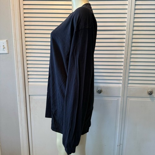 Herren T-Shirt Gildan schwarz Langarm, Gr. XL - Bild 2 von 6