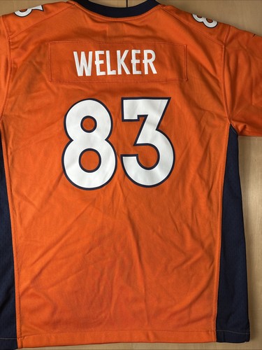 NIKE Wes Welker Denver Broncos Jersey Size Youth Extra Large Perfect Condition - Picture 5 of 7