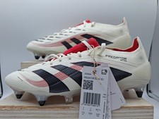 adidas Adults Predator Soft Ground Football Boots Uk 7 Brand New Az102