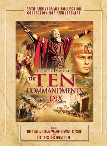 Ten Commandments 1923/1956 DVD NEW