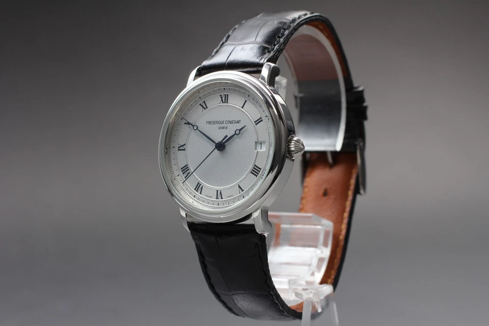Reloj para hombre [casi como nuevo] Frederique Constant FC-300/310X35/36 esfera blanca 35 mm AT Foto 4 de 4