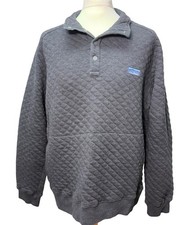 L.L Bean Men's Pullover Sweater Dark Gray Color Size XL