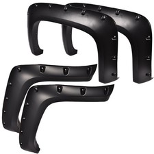 ALLGOOD Fender Flares Fit Chevy Silverado 1500 2007-2013/Silverado 2500HD 350...
