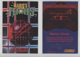 1995 Nintendo Power Virtual Boy Mario's Tennis 00hi