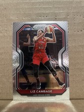 2021-22 ELIZABETH LIZ CAMBAGE PANINI PRIZM WNBA #77 BASE CARD LAS VEGAS ACES