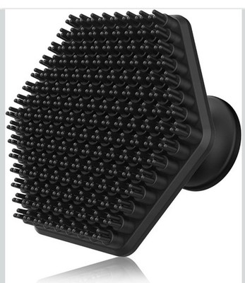 Silicone Face Scrubber for Men, Gentle Exfoliator Pad & Massager, Facial Clea...