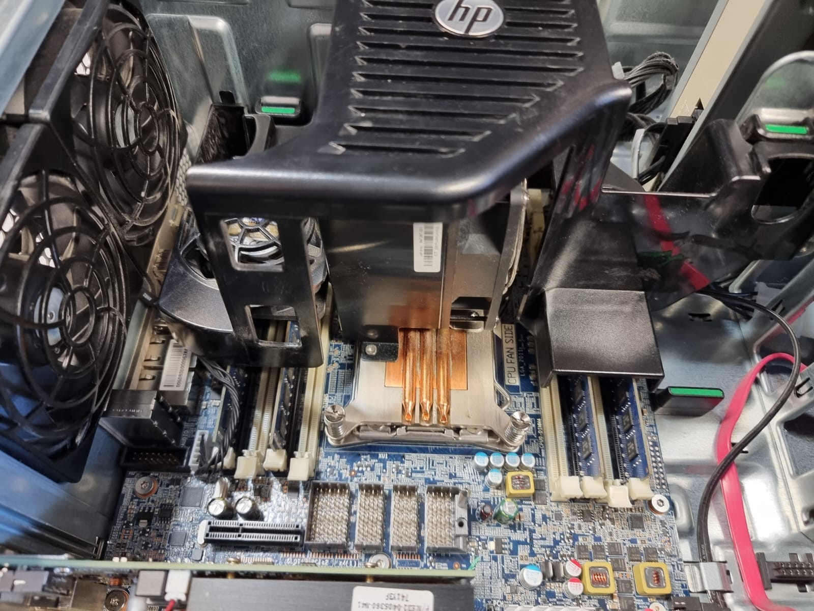 HP Z620 Workstation Dual Intel Xeon E5-2620 64GB Ram / 1TB HDD / AMD R5 ...