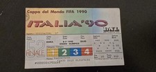 Eintrittskarte Ticket FIFA WM Worldcup 1990 Finale Deutschland  vs Argentinien