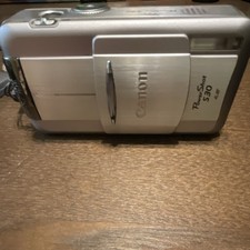 Canon PowerShot S30 3.2MP Compact Camera Silver with Bag, Card, Battery