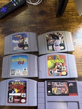 N64 Authentic Game Lot Tested.