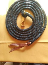 12' LOOPED LEAD ROPE FOR PARELLI TRAINING METHOD, MANY COLORS AVAILABLE