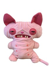 Fuggler Sphinx BIG FUGG Hairless Cat Pink Plush Toy NEW