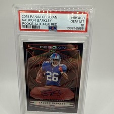 2018 Panini Obsidian Football Cards 26