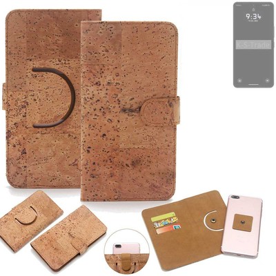 Schutz-Hülle für Leica Leitz Phone 3 Wallet-Case aus Kork Schutzhülle Tasche