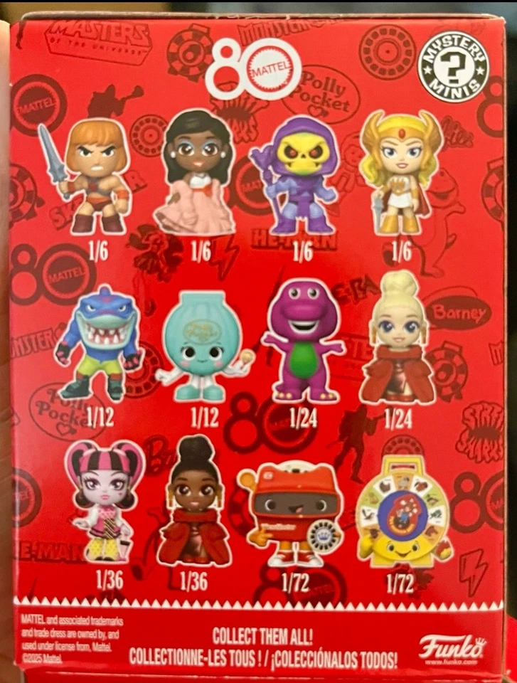 1/36 3” DRACULAURA Monster High MATTEL 80th Anniversary FUNKO Mystery Minis MH - Image 4 of 4