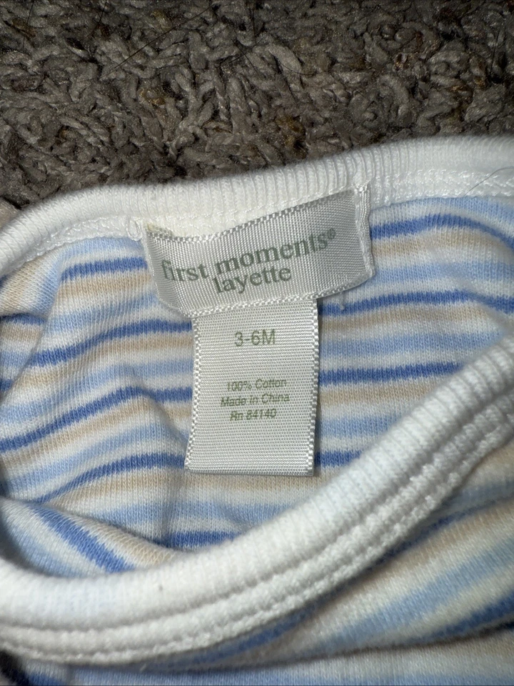 Mono de colección años 2000 Y2K primeros momentos Layette bebé niño bebé selva 3-6 meses Foto 3 de 4