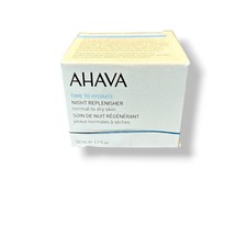 Ahava Time To Hydrate Night Replenisher Normal To Dry Skin 50ml/1.7oz New In Box