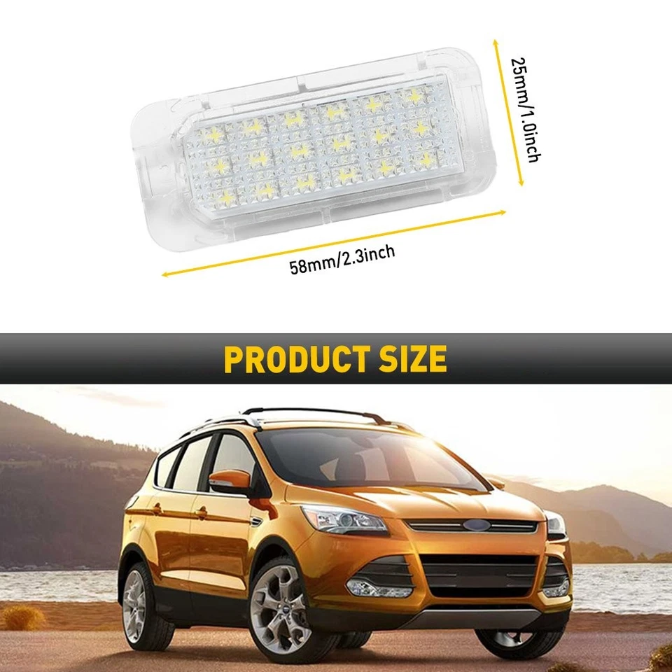 [SUPER BRIGHT]LED License Plate for Explorer Lights Ford Fusion Escape 1/2Set Foto 3 de 4