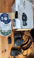 Canon E0S 7D Mark II Body Accessories and Box Good Condition With Canon EF Lens
