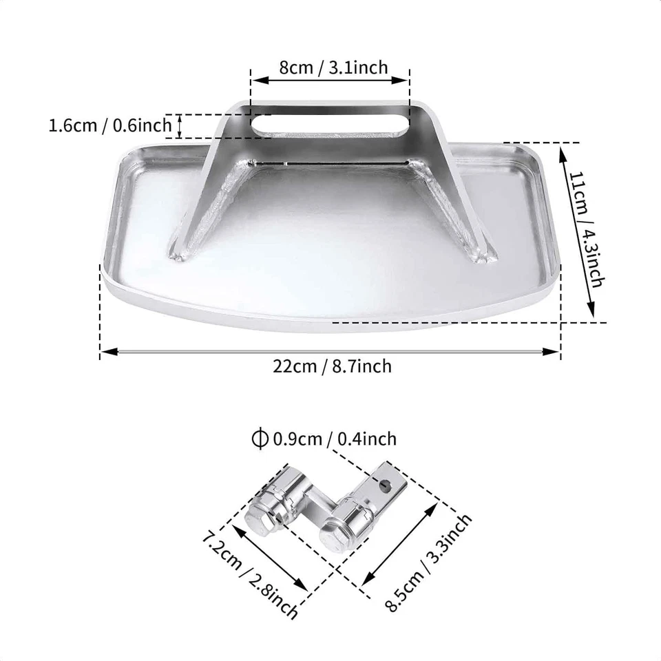 Estriberas de pedal delanteras ajustables para Yamaha V Star 650 1998-15 2016 Foto 3 de 4