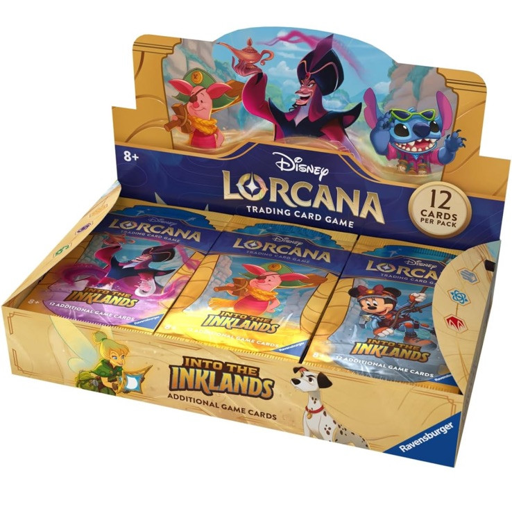 Ravensburger Disney Lorcana TCG: Into The Inklands Booster Pack Display