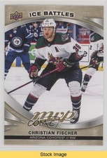 2023-24 Upper Deck MVP Gold Ice Battles Christian Fischer #85 READ 1j1i