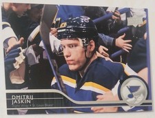 Official 2014-15 Upper Deck Bramd Dmitrij Jaskin St Louis Blues Card #412