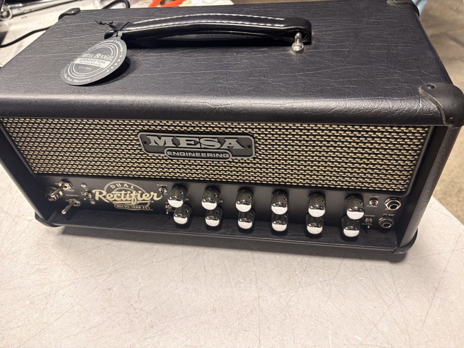 MESA/Boogie Recto-Verb 25 Guitar Tube Head Black, no power