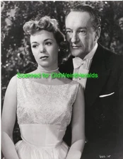 DEATH OF A SCOUNDREL MOVIE PHOTO #10 w/press RKO 1956 GEORGE SANDERS Nancy GATES