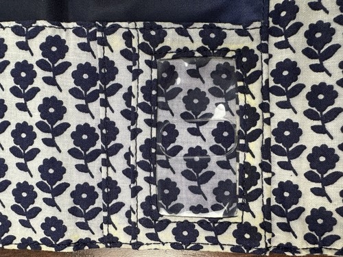 Vera Bradley Lizzy Crossbody Bag Purse & Matching Trifold Wallet Twirly Birds - Picture 9 of 24