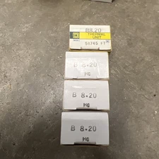 Square D B8.2 Overload Heater B82 B 8.2 Lot Of 4 - ECS