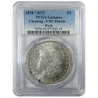 New Listing1878 7/8TF Weak Morgan Silver $1 Uncirculated Details PCGS SKU:CP917