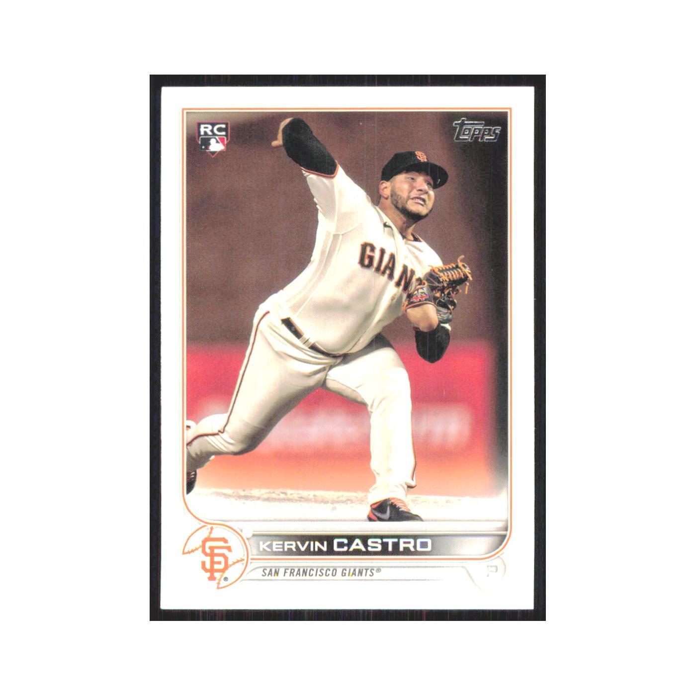 2022 Topps Kervin Castro RC Giants #413