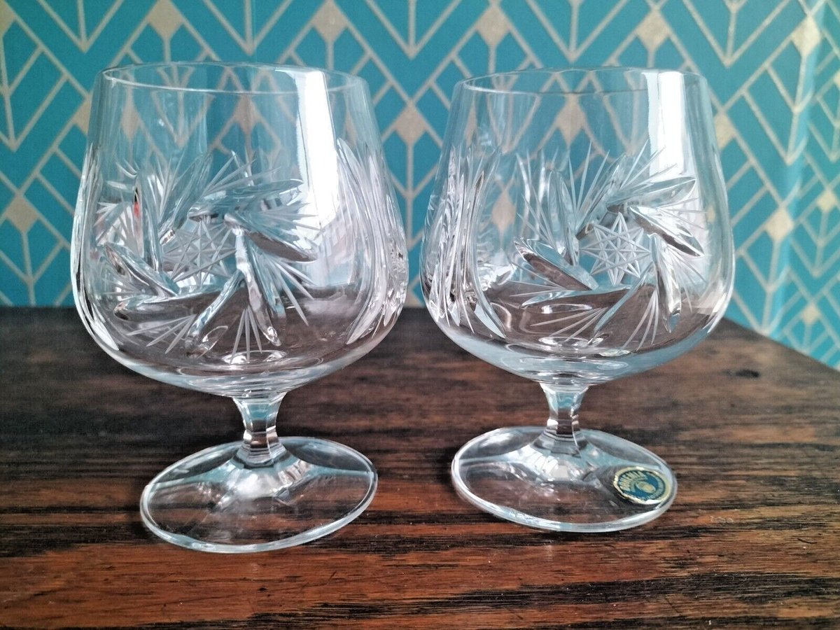 Bohemia リードクリスタルガラス 花瓶 Bohemia BOHEMIA LEAD CRYSTAL GLASS 花瓶 アンティーク 24% Lead