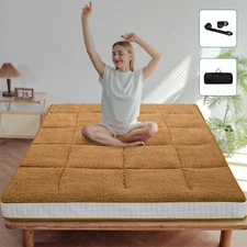 SUNYRISY Japanese Floor Mattress Futon Mattress Dual Use Design Mattress 4 Color