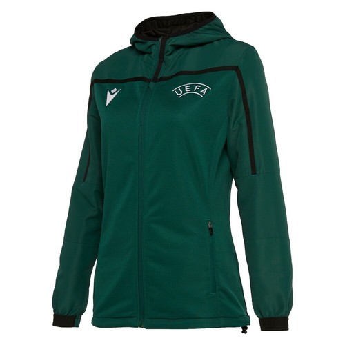 ARBITRO FUTBOL UEFA MACRON - CHAQUETA MUJER CHANDAL CAPUCHA OFICIAL - M19 |  eBay
