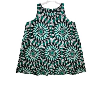 Ray Darten Plus Size XXL Green Sleeveless Maxi Dress 