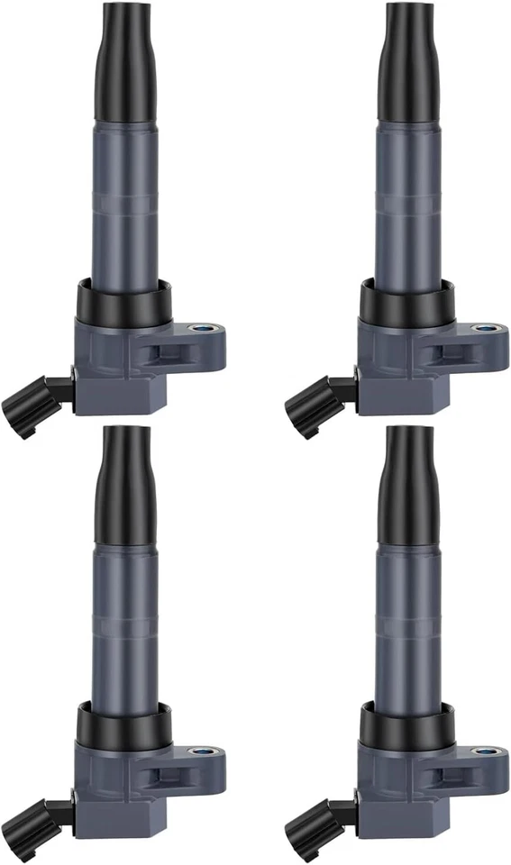 4x NGK Spark Plug & 4x Ignition Coil For Hyundai Sonata 2009-2010 Santa Fe 2.0L - Image 2 of 4