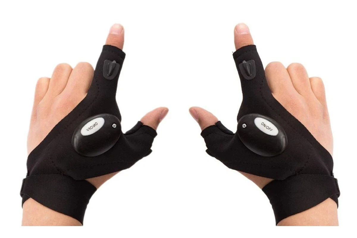 1 Pair LED Flashlight Gloves
Opens in a new window or tab