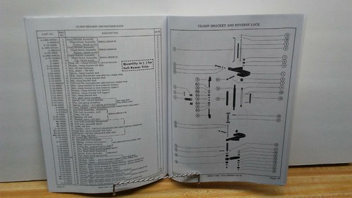 Mercury 1150 Outboard Motor Parts Manual – 115 HP – 1976 – 3525441 & up - Foto 3 di 3