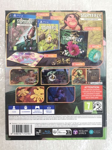 STONEFLY - COLLECTOR S EDITION PS4 UK NEW (GAME IN ENGLISH/FR/DE/ES) - Imagen 2 de 7