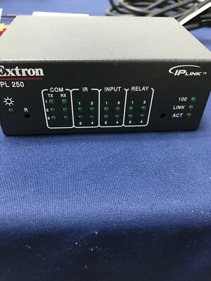 Extron IPL250 RS232 Relay and IR Control Interface W/Power Supply