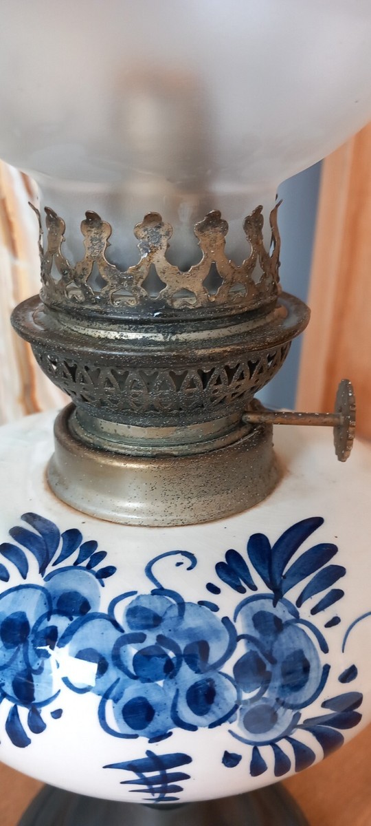 Lampe à huile de fleurs - France