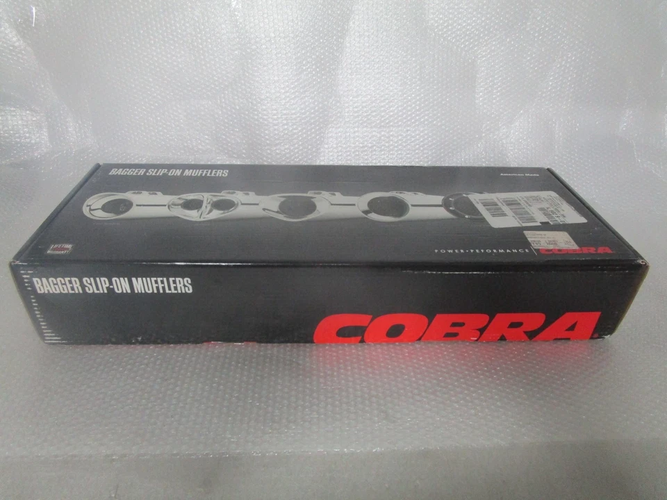 Silenciadores deslizables cromados 15-23 Harley Davidson FLRT Freewheeler Cobra RPT Foto 3 de 4